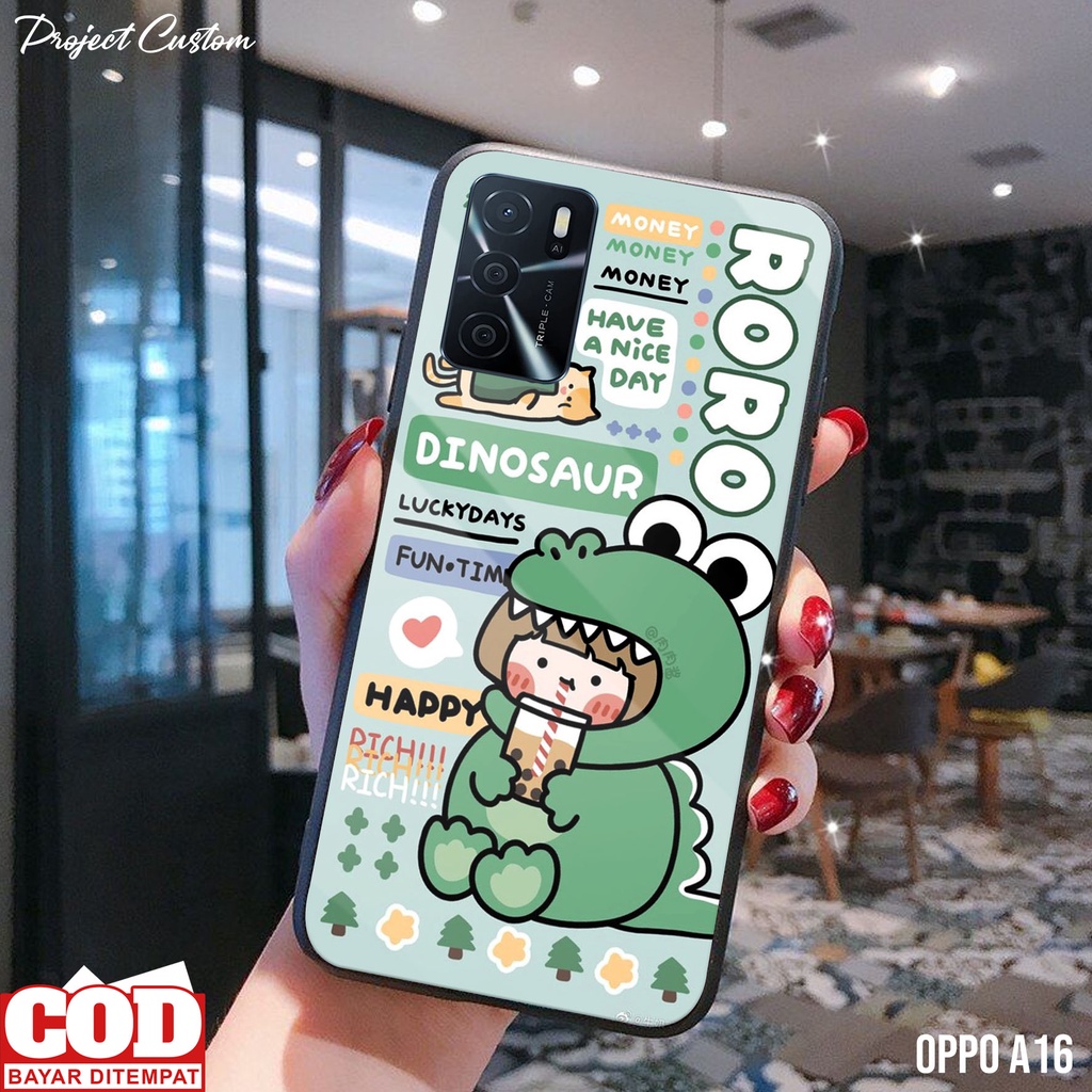 Case OPPO A16 - Casing Hp OPPO A16 Terbaru [ RJ-01 ] Silikon OPPO A16 - Kesing Hp - Softcase Hp - Ha
