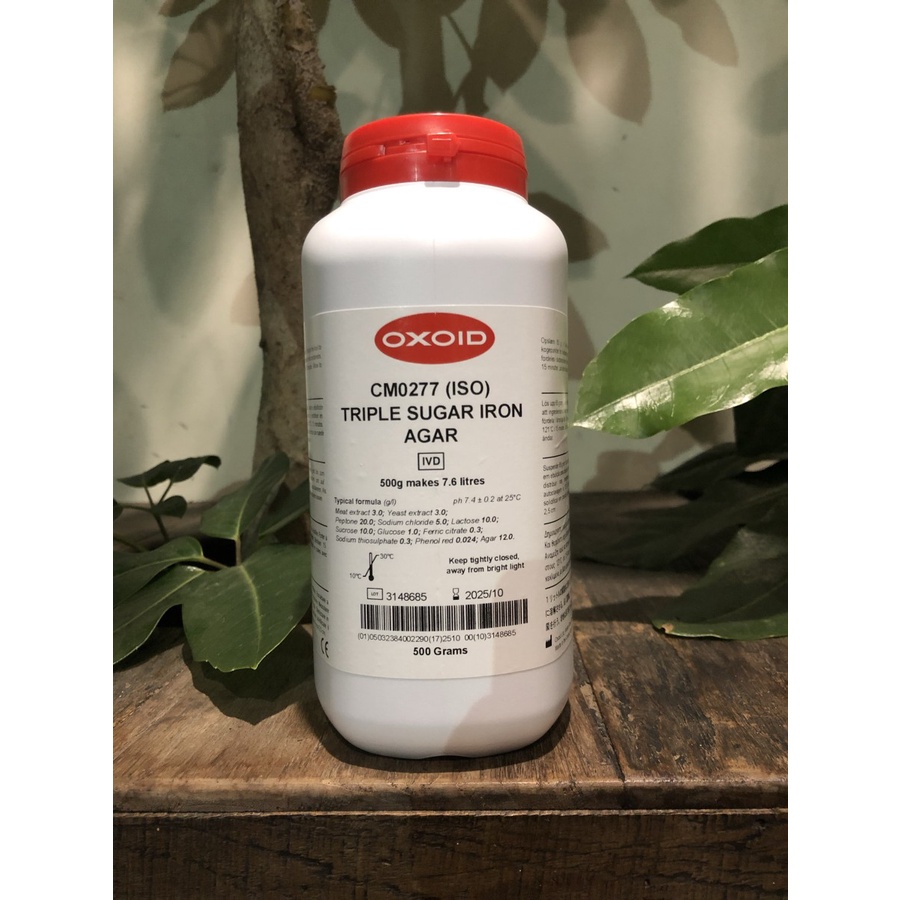 Triple Sugar Iron Agar (TSIA) Oxoid CM0277B