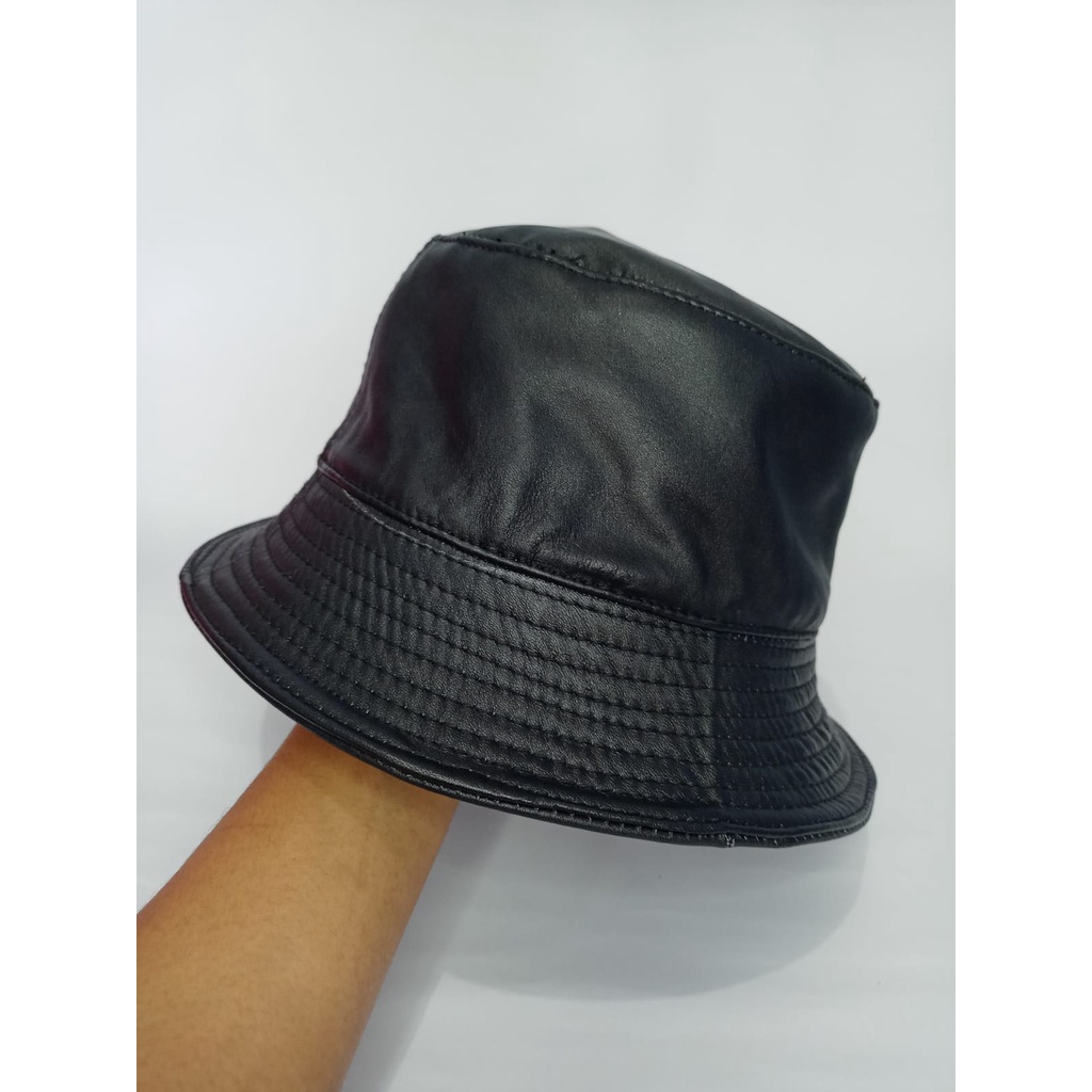 TOPI SKA KULIT FASHION TOPI PRIA TOPI KEKINIAAN TOPI BULAT TERBARU TERMURAH