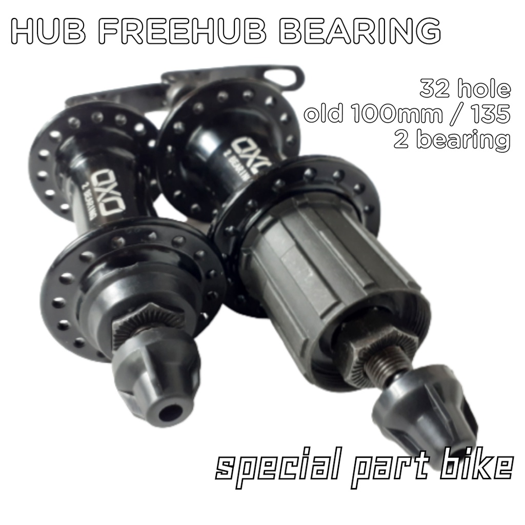 Hub Freehub Oxo 32H 36H Roadbike / hub rim brake / freehub bearing / Hub Freehub OXO HB281 Bearing c