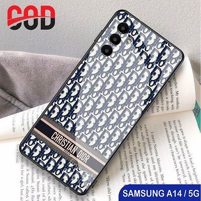 [A63] Softcase Glass Kaca Kilau Samsung A14 /Casing Handphone Samsung A14 / Case Hp Samsung A14