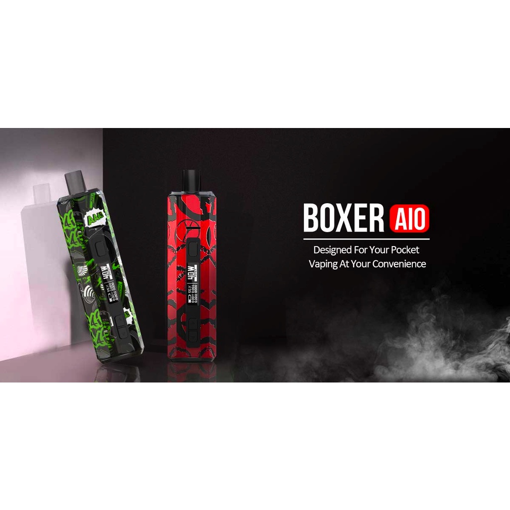 POD HUGO BOXER AIO 40W 1500MAH AUTHENTICS VAPOOR