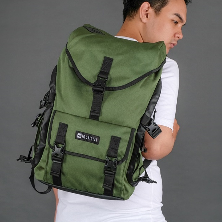 MULLER BLACK - Tas Ransel Pria Wanita Backpack Tas Punggung Original