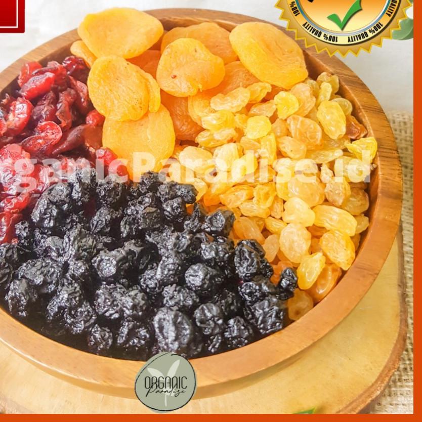 

☏ Buah Kering Campur 500 gram Premium / Mix Dried Fruit 500 gr Premium Quality ►