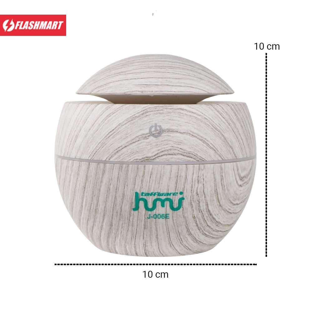 Flashmart HUMI Air Humidifier Ultrasonic Aromatherapy Wood 130ml - J-006E