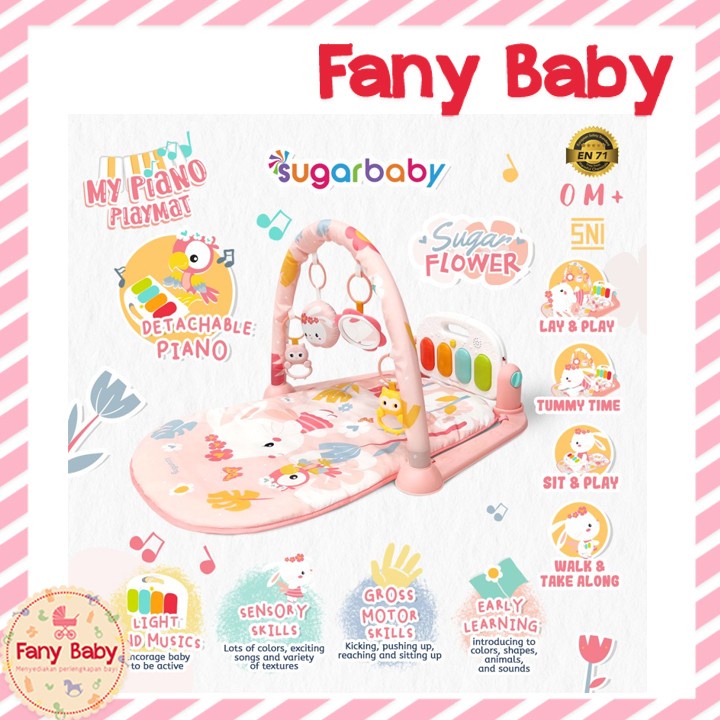 SUGAR BABY MY PIANO PLAYMAT