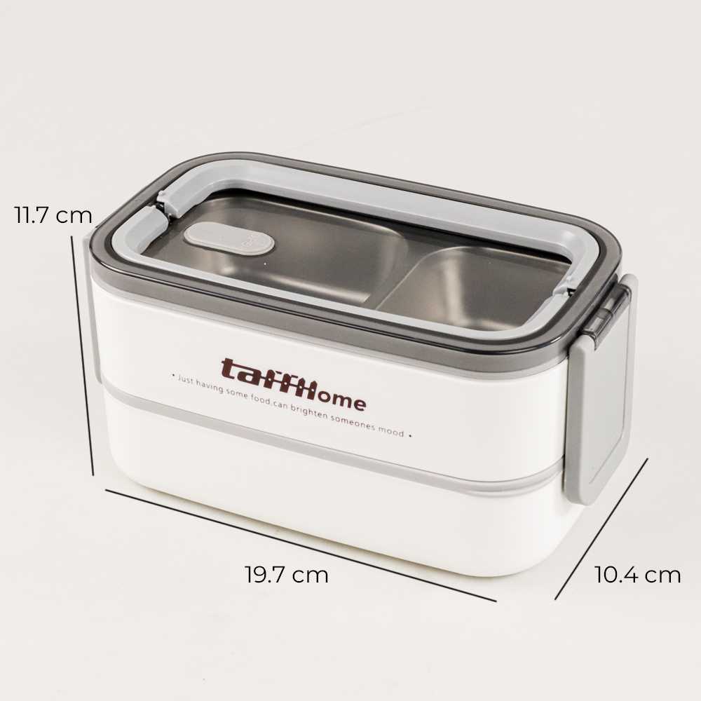 (BISA COD) FTIHSHP  Kotak Makan Bento Lunch Box Stainless Steel - J274