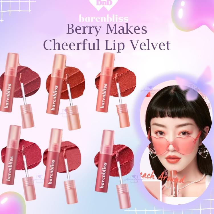 ➫ ❤️AVENDER❤️ [GET 1 GIFT] BNB BARENBLISS BERRY MAKES COMFORT LIP MATTE | LIP MATTE BARENBLISS | LIP