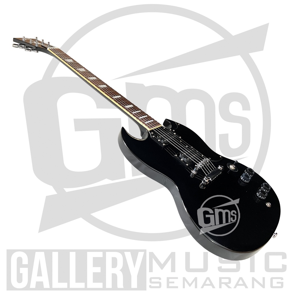 Gitar Elektrik Gibson SG Black Custom Standart