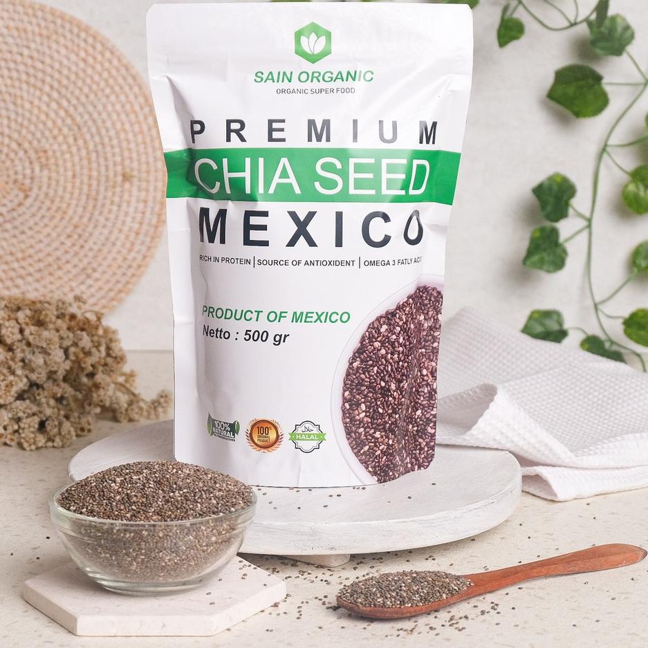 

Harga Spesial Chia Seed Organic Mexico untuk Diet Freshly Black Cia Seed Organik fresly Biji Chia Seeds