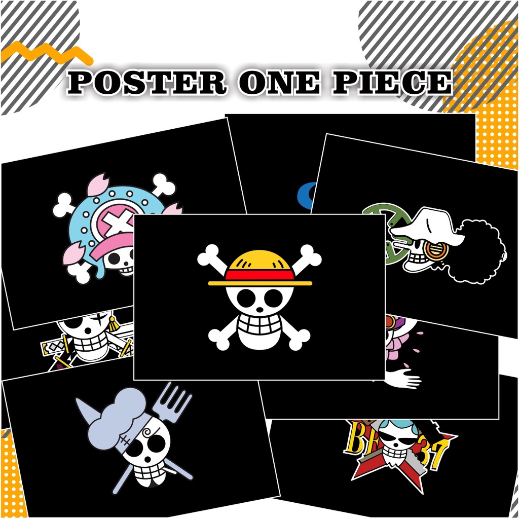 

POSTER BENDERA ONE PIECE A3+