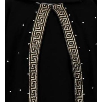 Baju Muslim Anak Perempuan Gamis Anak Abaya Arab Hitam Anak Perempuan