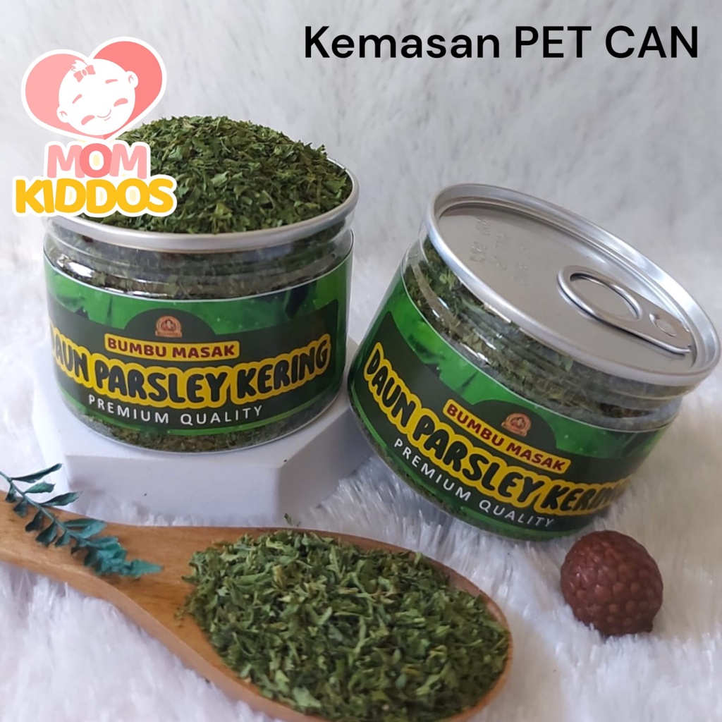 

Bumbu Masak Rempah Daun Parsley Kering Premium (Kemasan PET CAN)