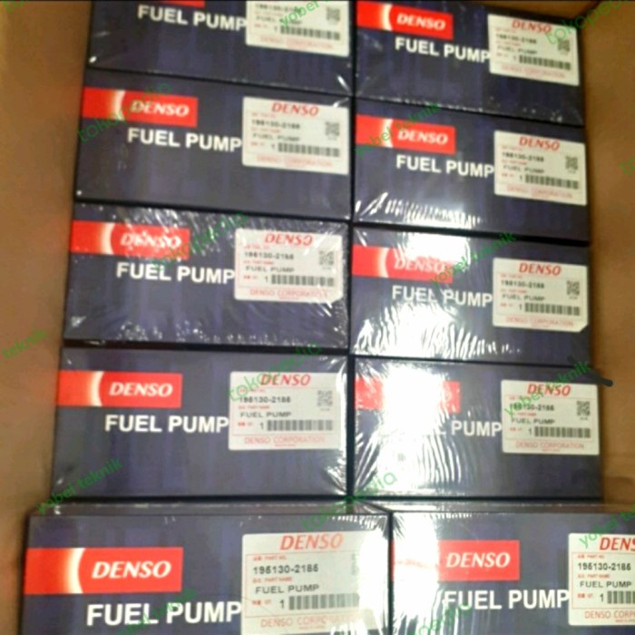 Rotak Denso/Fuel Pump/Pompa Bensin Pom Mini Pertamini & Mobil Kode 289