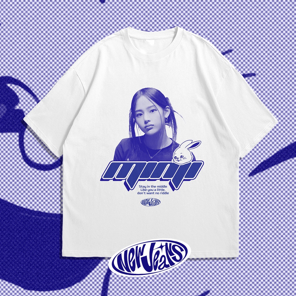 NewJeans - Minji / Kaos NWJNS Unofficial