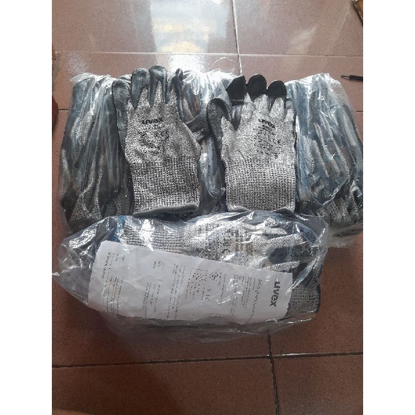 Sarung tangan pelindung tahan potong UVEX Unidur 6659 Safety Gloves Original