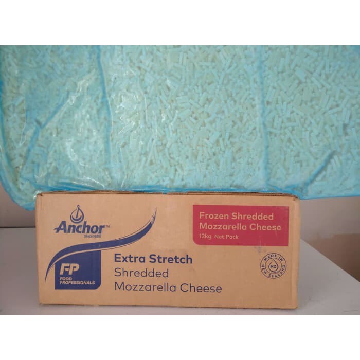 

Best Seller Anchor Mozarella Shredded Parut 1kg Murah