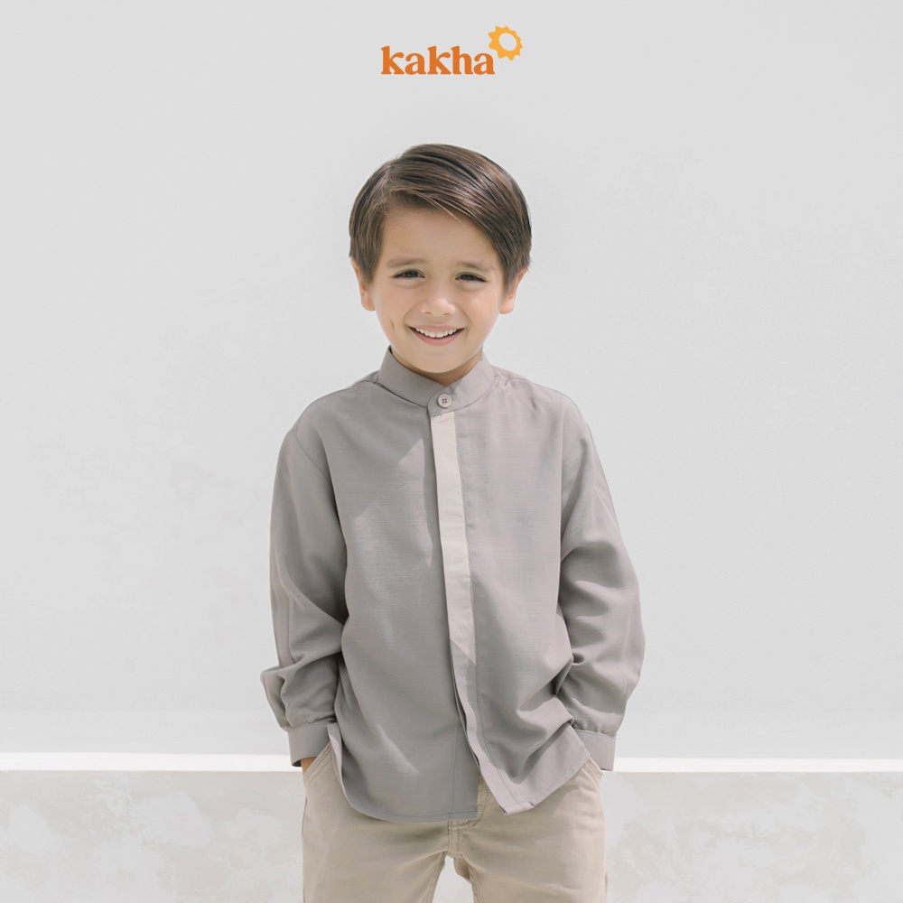 Kakha - Sarimbit Keluarga mandalika (A) / Baju couple keluarga / Sarimbit Keluarga / Baju muslim couple-Koko Anak Panjang