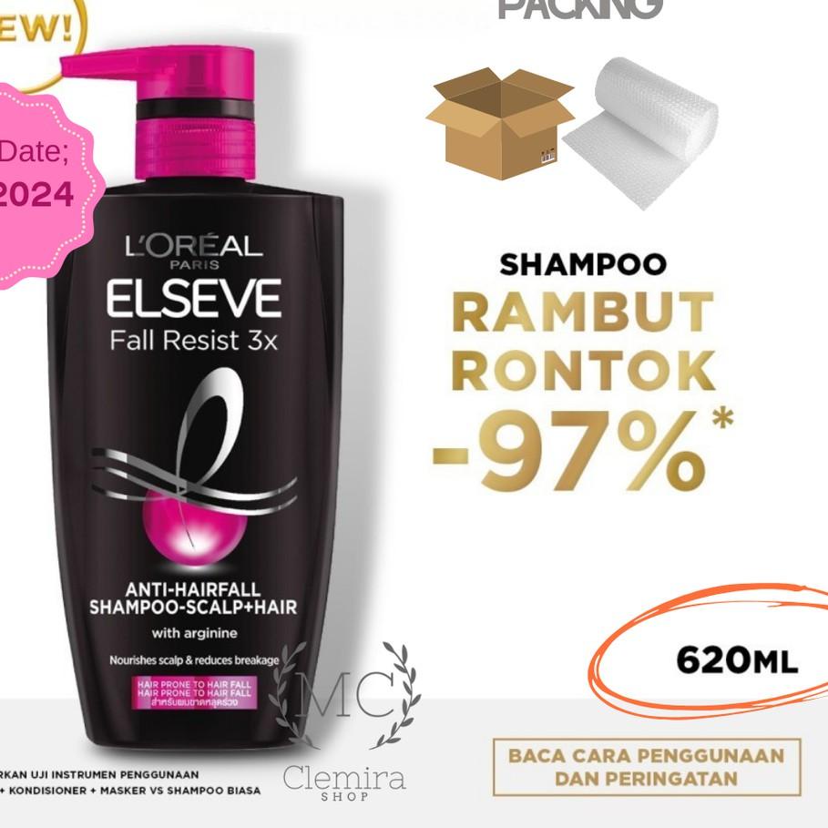 ۩ Shampoo L’Oreal Paris Fall Resist 620 ml / Shampo Loreal Anti Hair Fall/ rambut rontok/ Loreal Hit