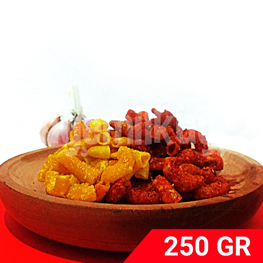 

Makaroni Bantat Pedas Gimbal 250GR | Gurih Rempah | Makaroni Renyah Termurah FREE PACKING