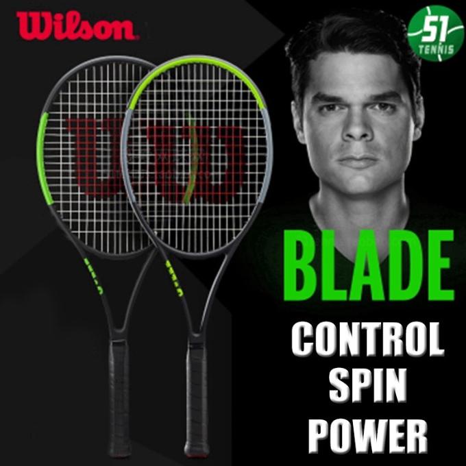 Berkualitas Wilson Tennis Racket Blade 98 V7 Carbon Fiber For Men And Pothabeez99