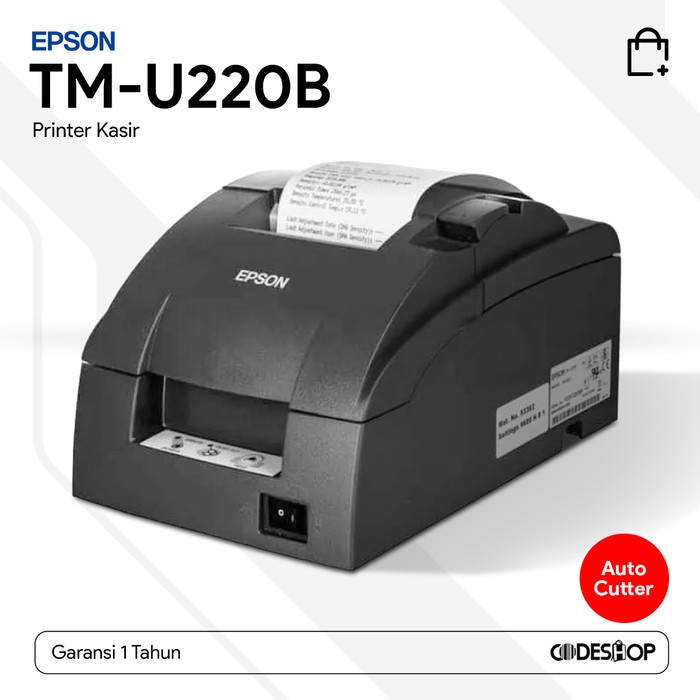 PRINTER STRUK KASIR EPSON TMU 220 B - EPSON TM -U220B - TMU 220B