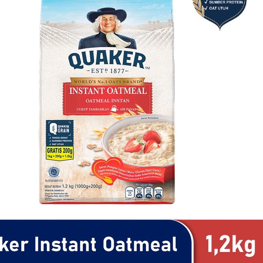 

☚ Quaker Instant Oatmeal 1200 gr ✻