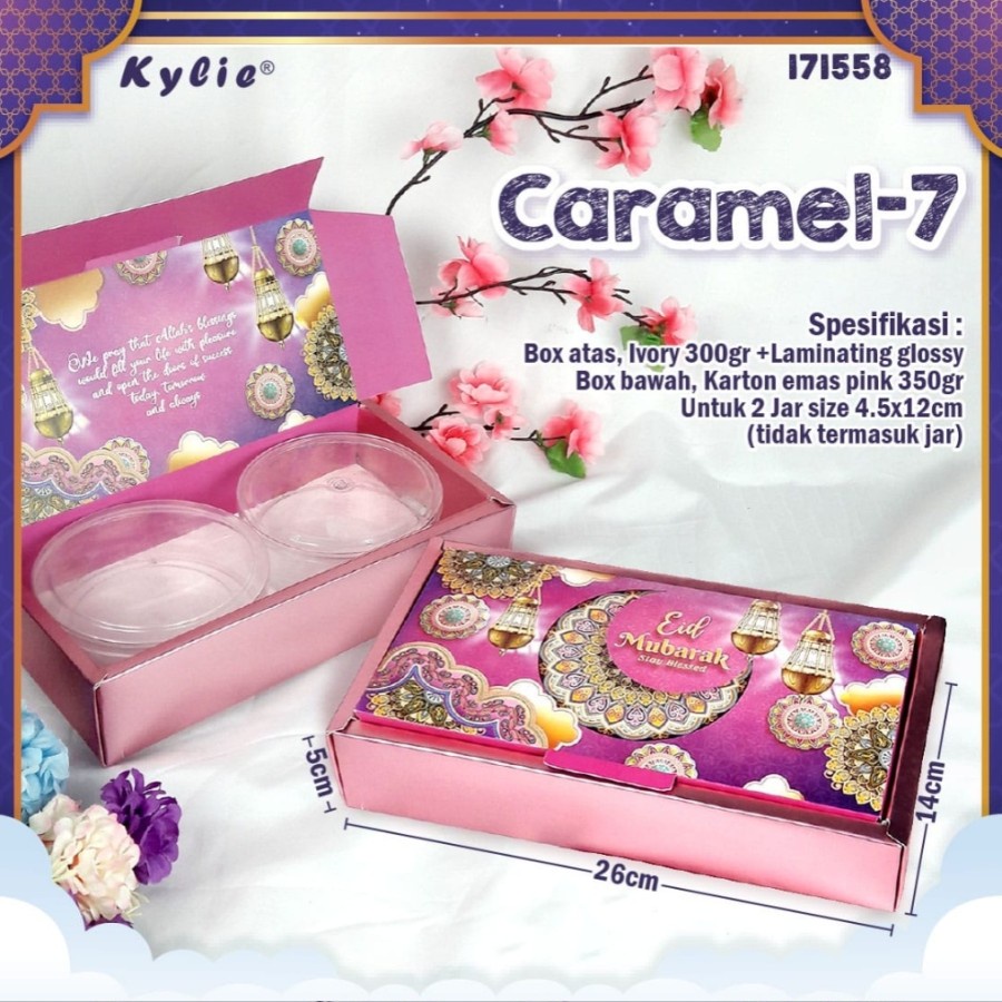 

Kotak Box Lebaran Dus Idul Fitri Hampers Cookies Muat 2 Toples 250gr