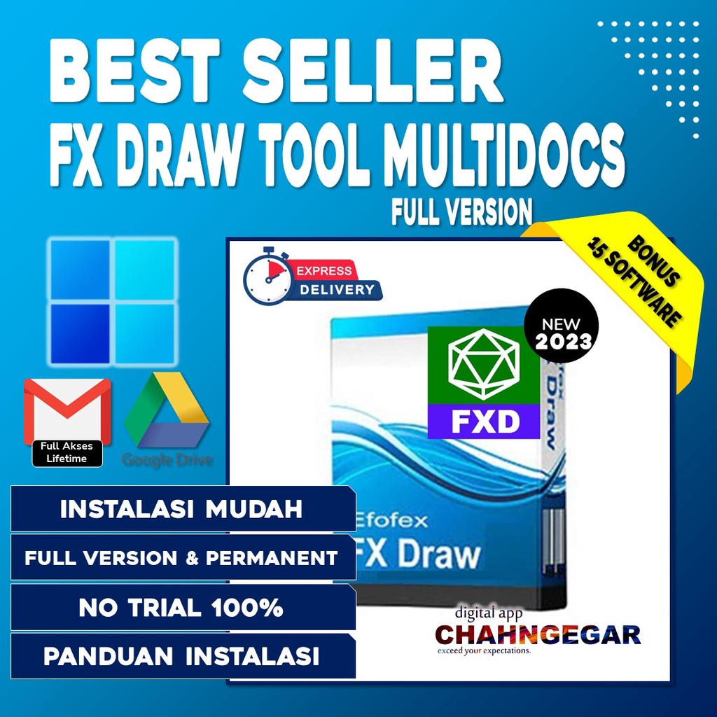 Jual FX Draw Tools MultiDocs Edition 2023 Full Version Lifetime