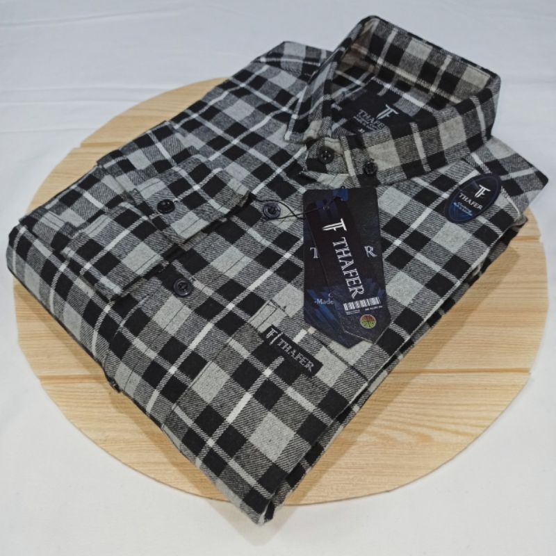 kemeja Flanel - kemeja Flanel pria