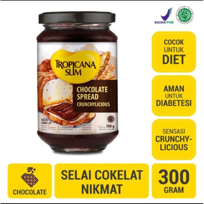 

Tropicana Slim Chocolate Spread / Strawberry / Peanut Almond Butter