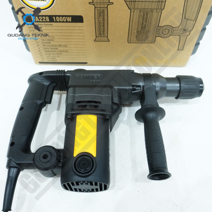 Rotary Hammer Drill Listrik SDS 28mm BA228 DOLIZ / Mesin Bor Tangan Bobok Beton SDS Plus 28 mm BA 228 DOLIZ