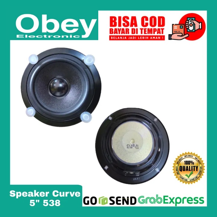 Speaker curve woofer 5 inch 538