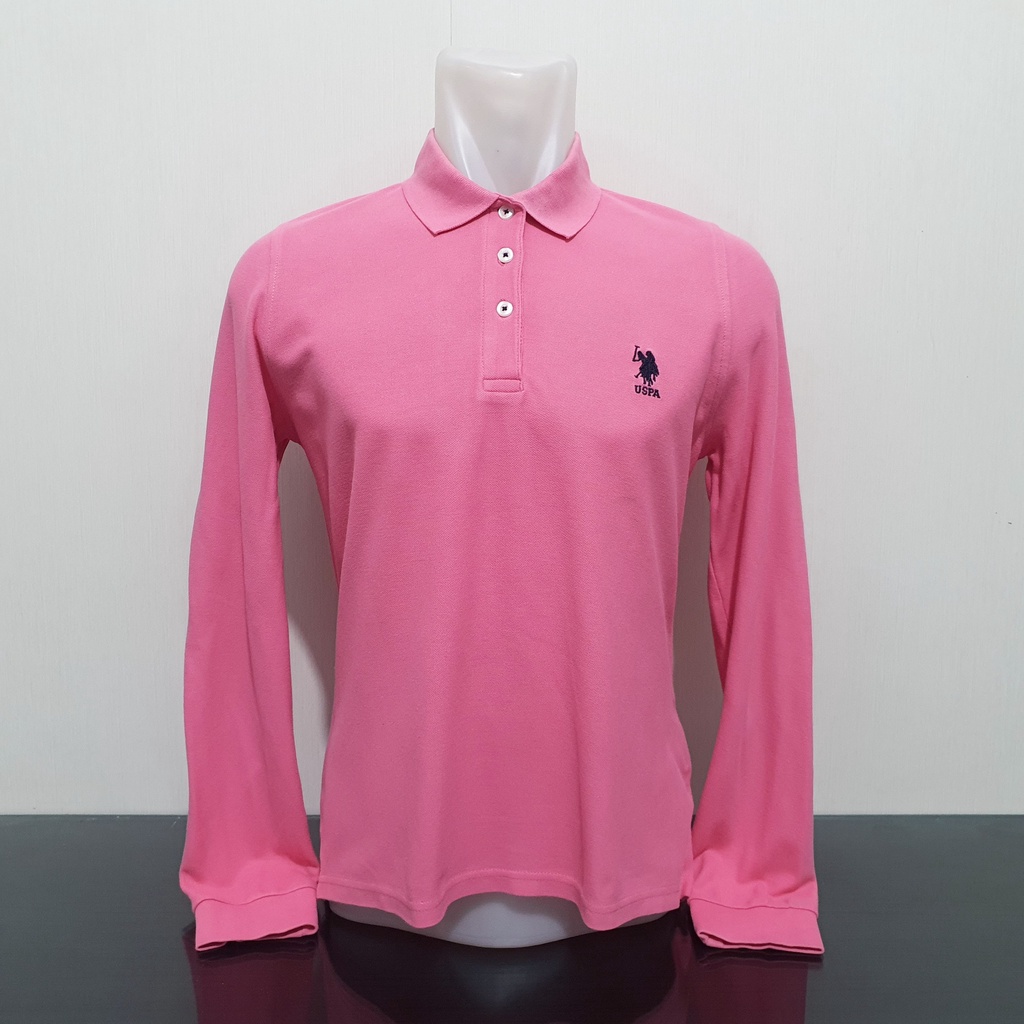 Baju Kaos Polo Sweater USPA - Size S - Lebar Dada 50 cm - Original 100%