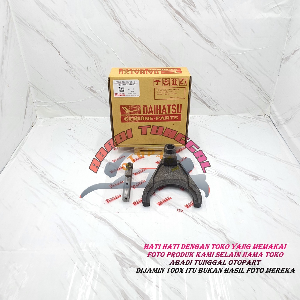 FROK TRANSMISI BESAR DAN PIN GARPU TRANSMISI PENDEK F70 TAFT GT 1SET