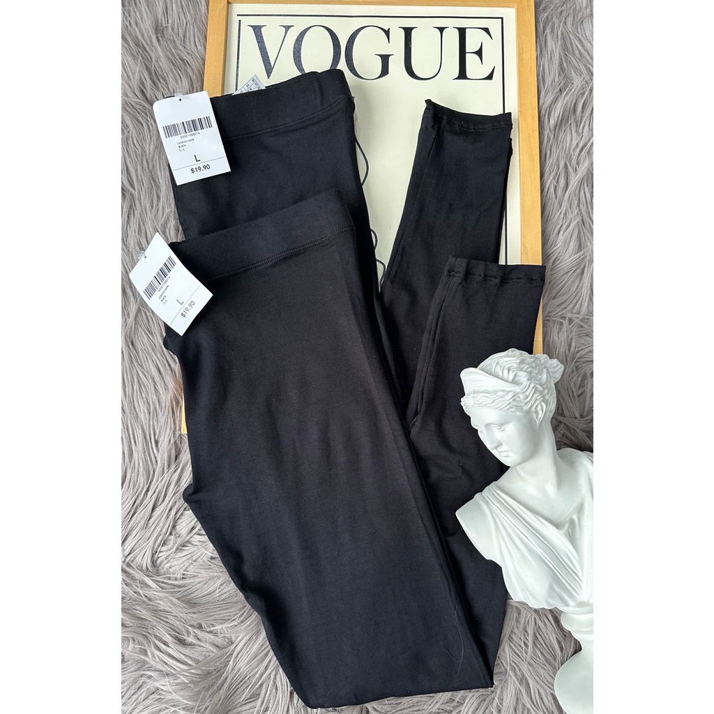 Classic legging/sisa export original#laris ADA BIG SIZE HITAM