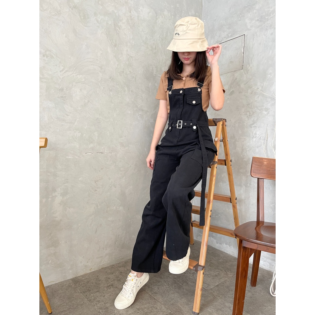 DEMORIN - Jumpsuit Wanita Korean Look X67