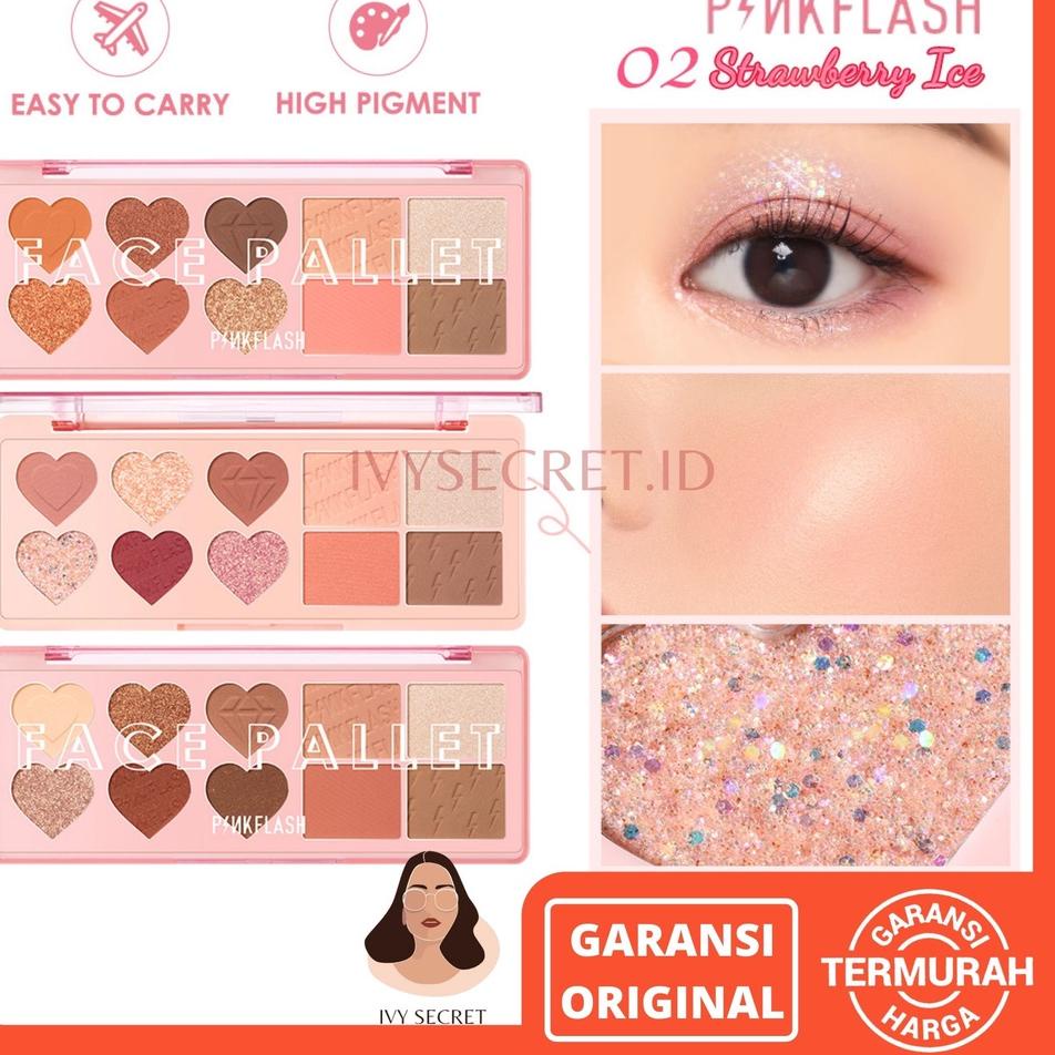 ✯ Pinkflash Multi Face Palette Eyeshadow Pinkflash Eyeshadow Palette Pinkflash Eyeshadow Pink Flash 