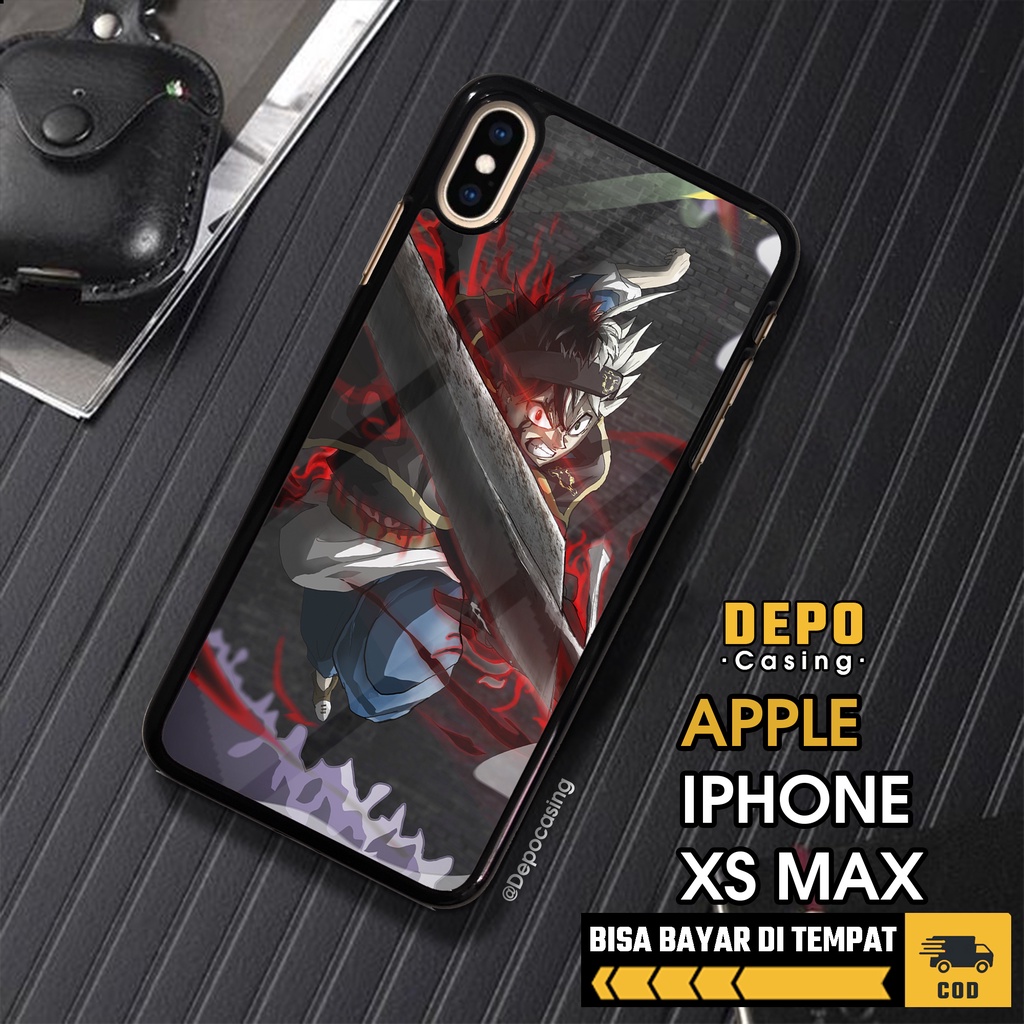 Case Iphone Xs Max Casing Iphone Xs Max Depo Casing [BLCR] Case Glossy Case Aesthetic Custom Case An