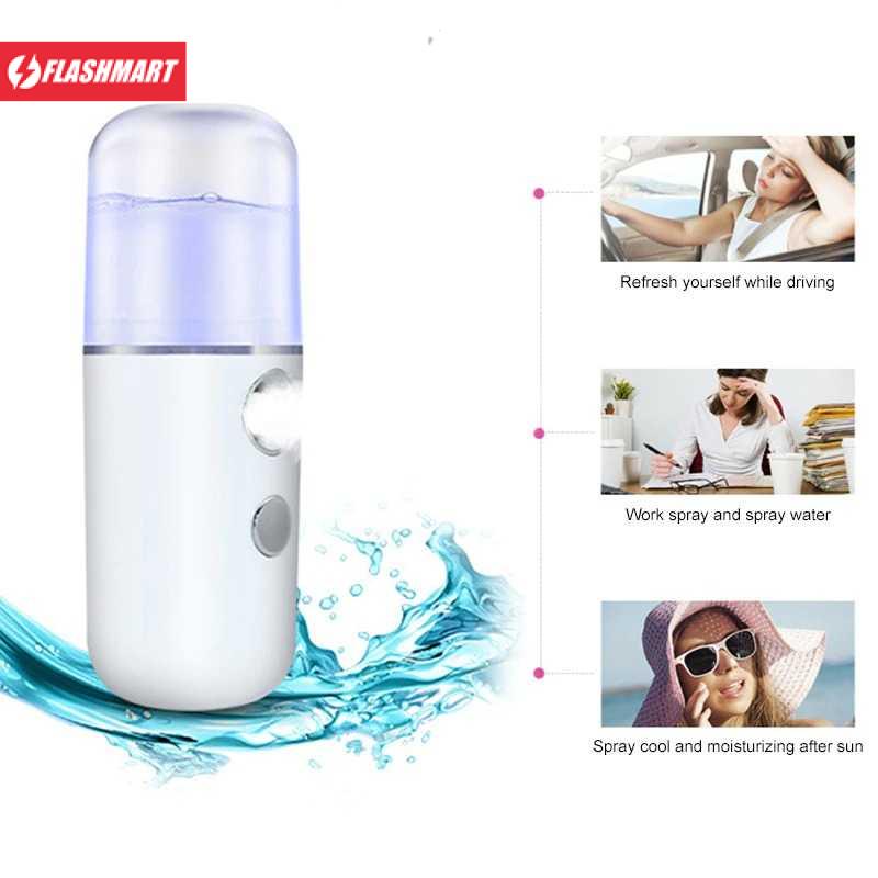 Flashmart Nano Spray Mini Moisturizing Cooler Facial Spray Machine - W-718B