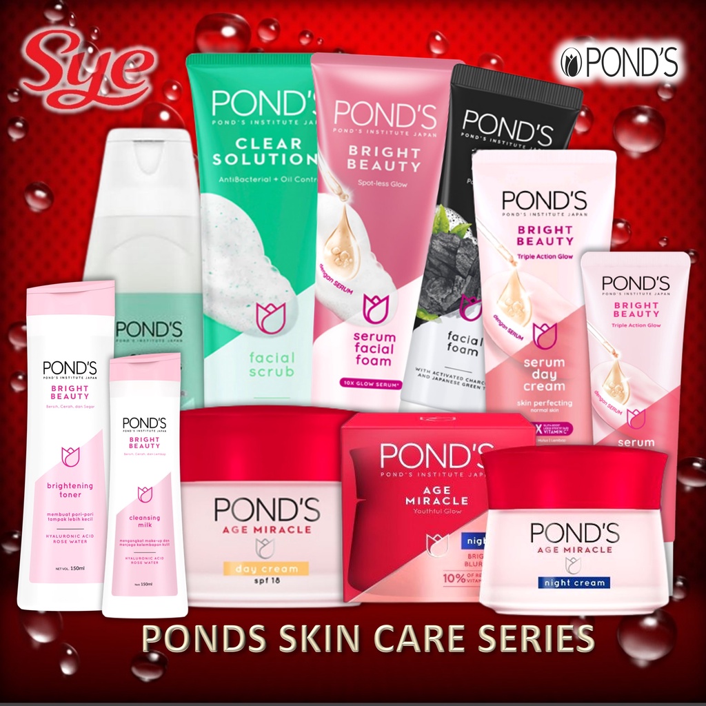 BPOM POND'S CLEAR SOLUTION SHAKE &amp; CLEAN 100ML / POND MAKE UP REMOVER PONDS / SYE