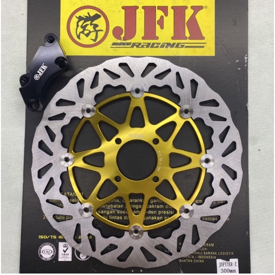 Piringan Cakram Disc JFK  Kimsaco VND NSB 300mm Disc Brake CNC Floting Stanless  vega new Rx king New Mx Nouvo Universal