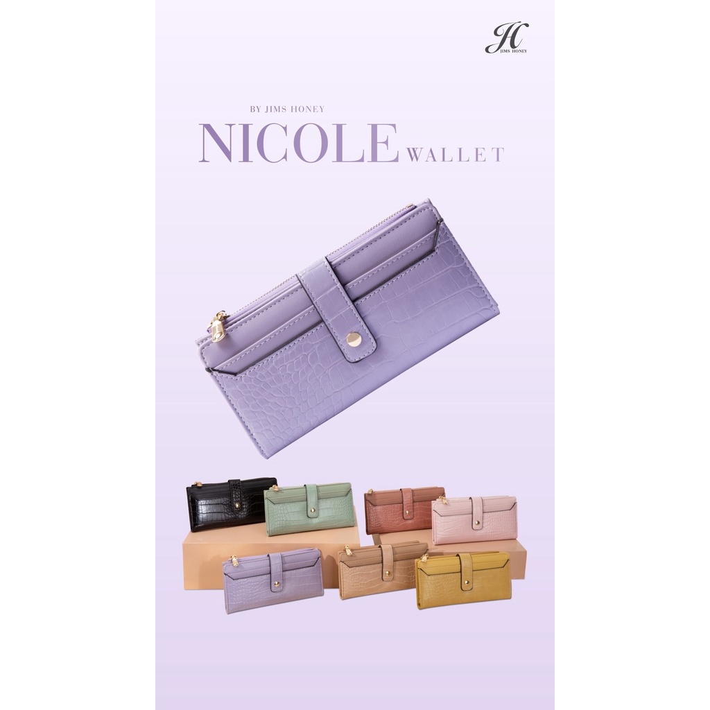 NICOLE JIMSHONEY DOMPET PANJANG WANITA IMPORT