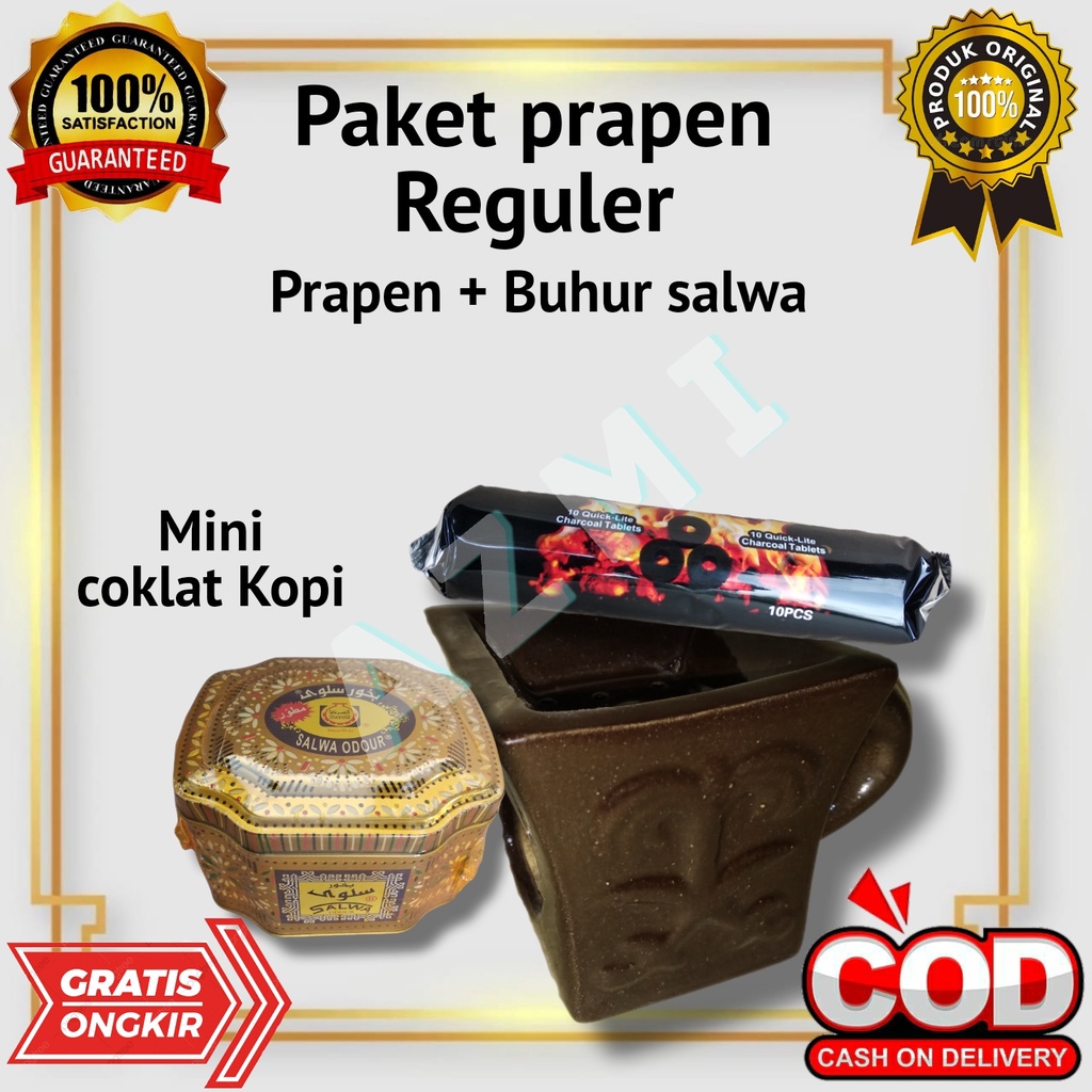 Paket Buhur Salwa Odour Surrati Prapen Mini dan Arang Briket