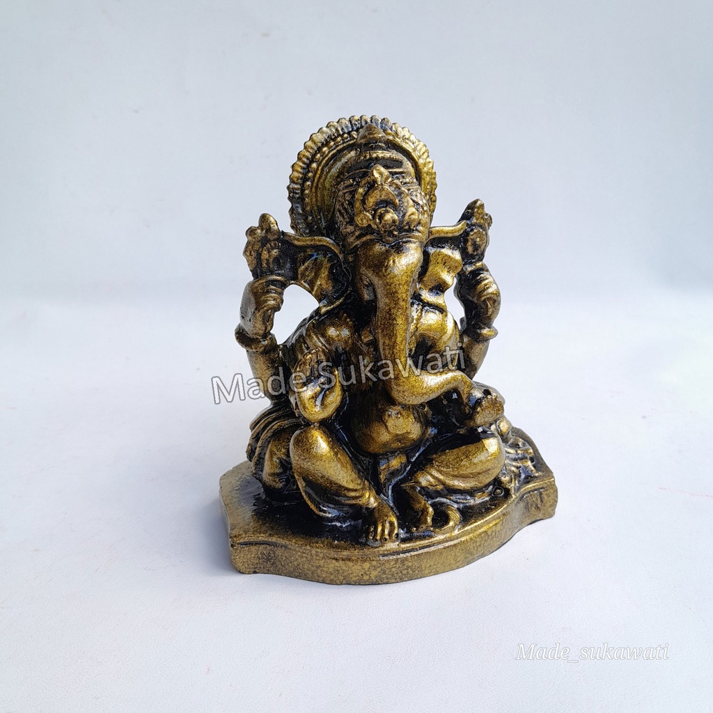 Patung Ganesha Ganesa mini 12cm