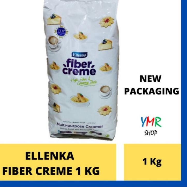 

✼ Fiber Creme 1kg Ellenka Cream Fibercreme Pengganti Santan Multi Purpose Gluten Free Mocaf ✶