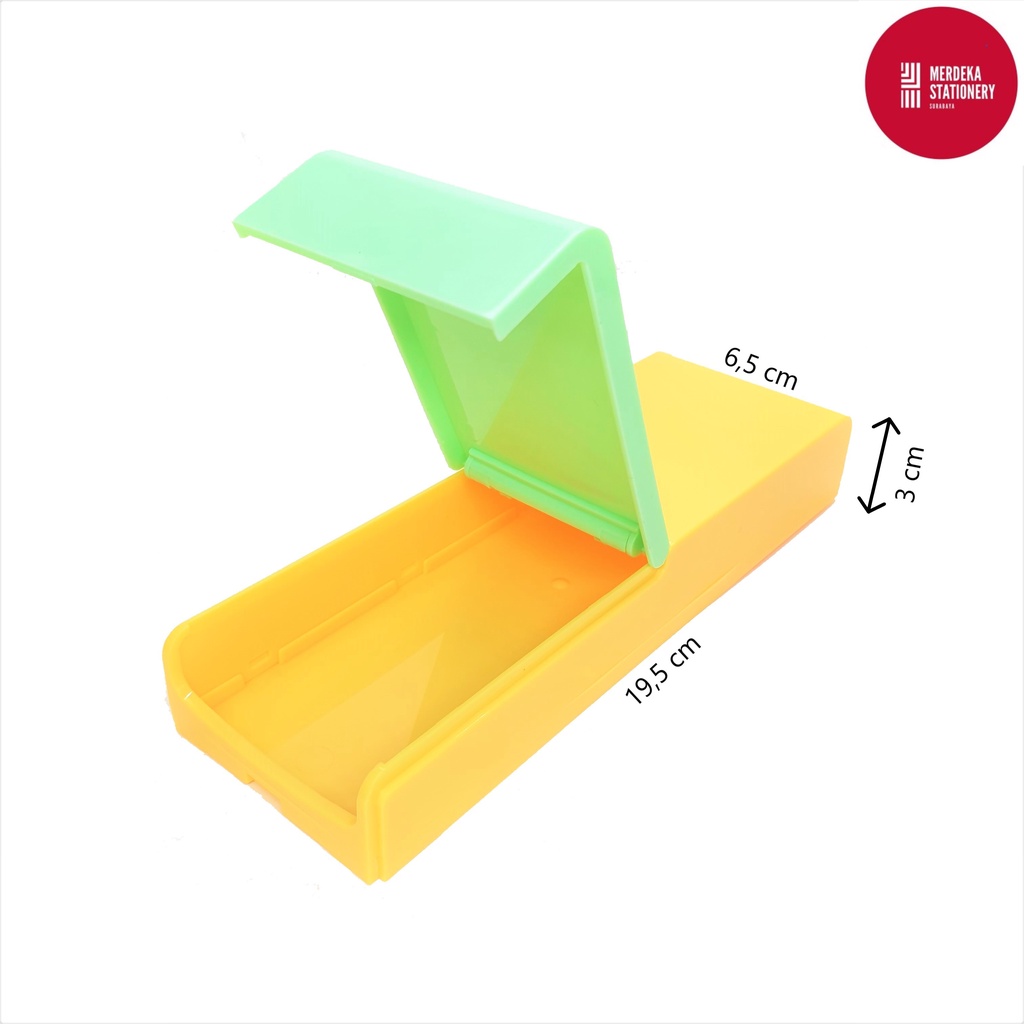 

Pencil Case/Tempat/Tepak/Kotak Pensil Plastik Buka Atas DY-409