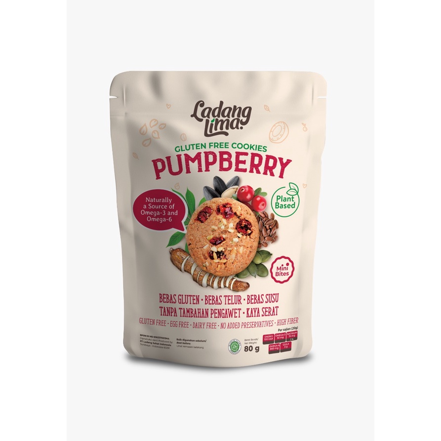 

Snack Gluten-Free Pumpberry Mini Bites 80 gr
