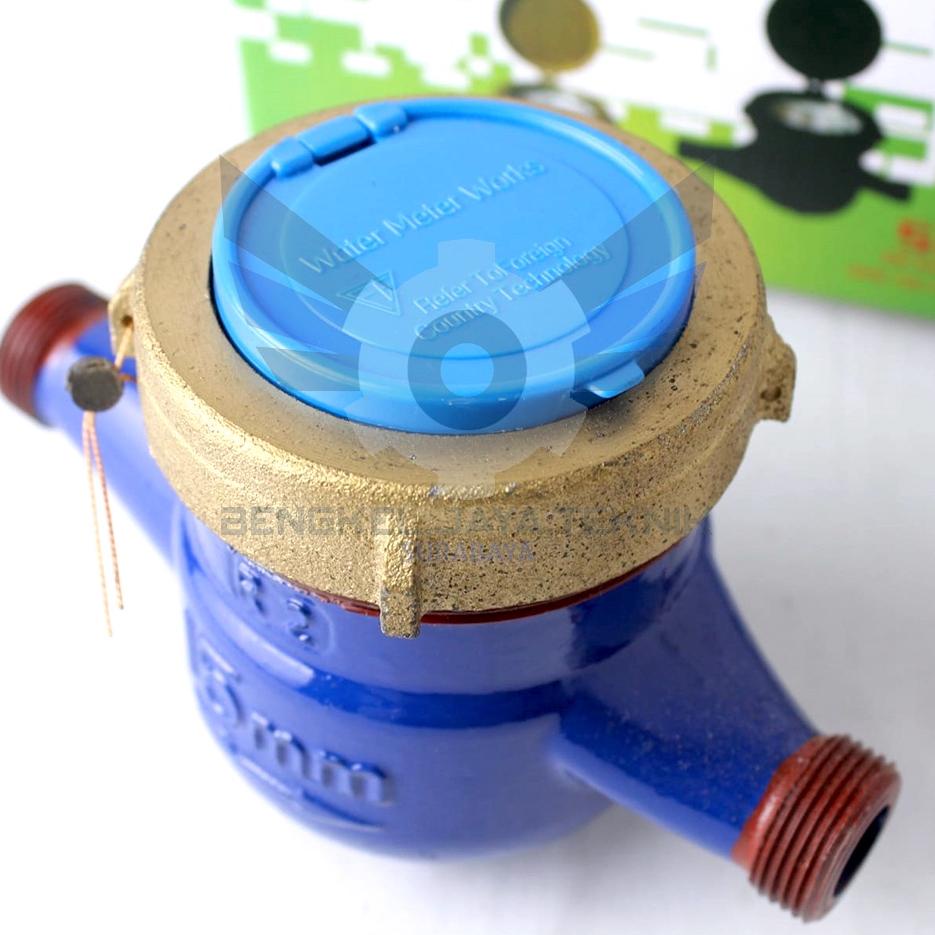 ✧ IMD Meteran Air Besi 1/2" SNI / Meteran Air 1/2 Inch Besi / Meteran Air PDAM IMD ☀