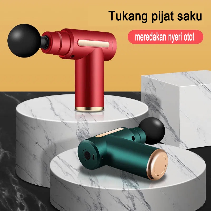 Massage gun Alat Pijat Terapi Bersantai Otot Electric Massager